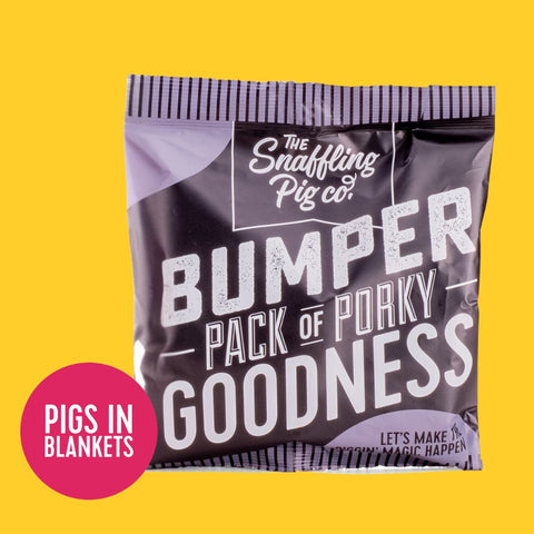 Pigs in Blankets Flavoured Pork Crackling Bumper Pack (95g)