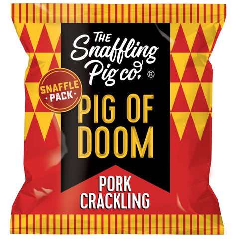 CASE OF 50 x 12G PIG OF DOOM PORK CRACKLING SPECIAL